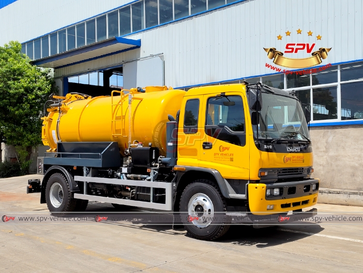 8,000 Litres Combined Vacuum Jet ISUZU - RF 8,000 Litres Combined Vacuum Jet ISUZU - RF